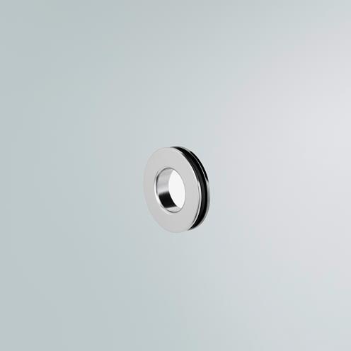 Ø: 55 mm, Ø, sisämitta: 28 mm, S: 13 mm. Mukana vakiona.
