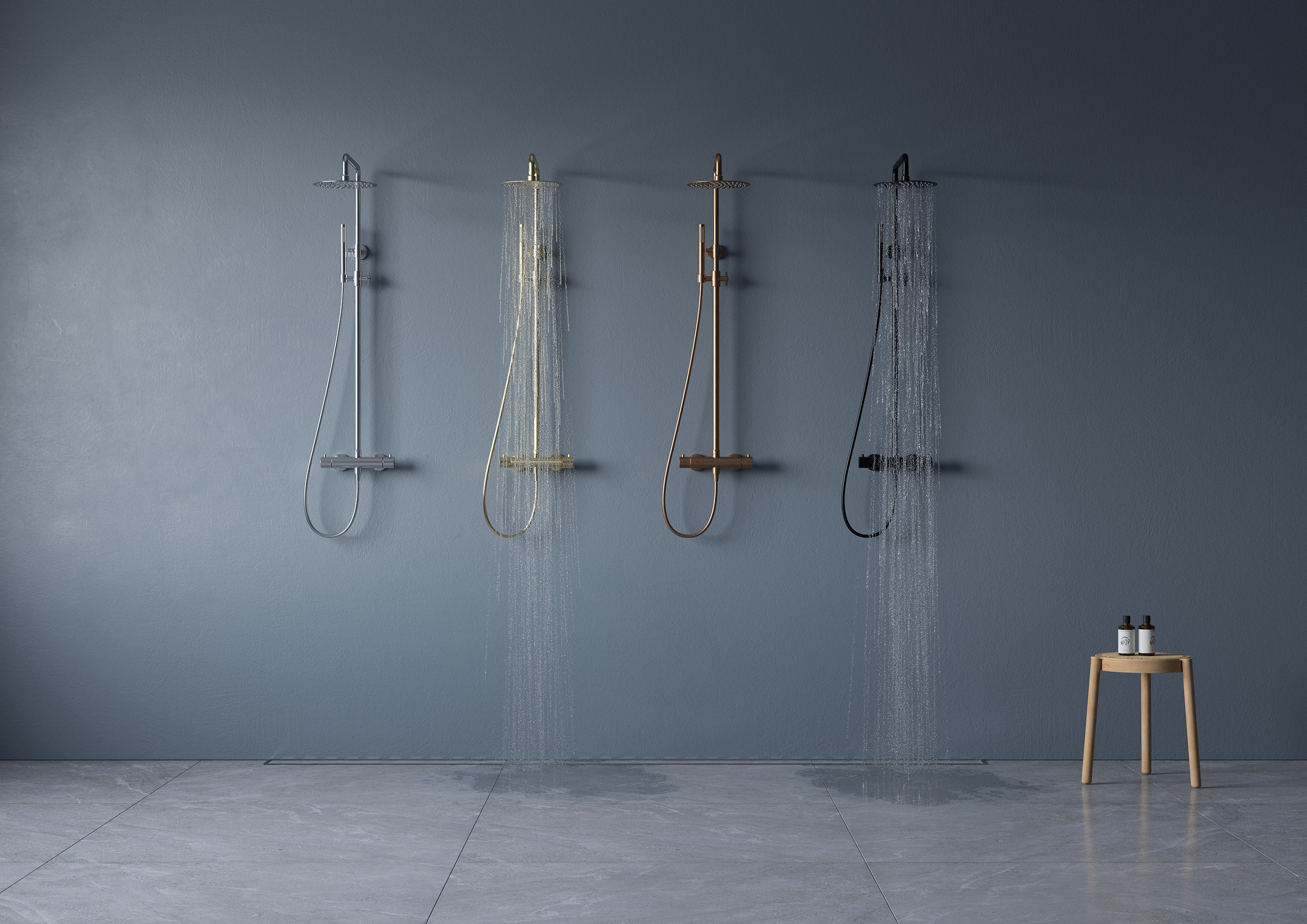 Kattosuihkusarjat Steel Pleasure 2.