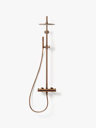 Kattosuihkusarja STEEL PLEASURE 2, Brushed Bronze.
