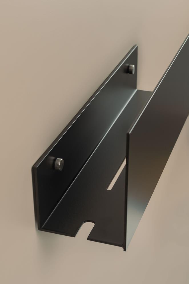 Suihkutilan säilytysratkaisu Box, Matte Black.