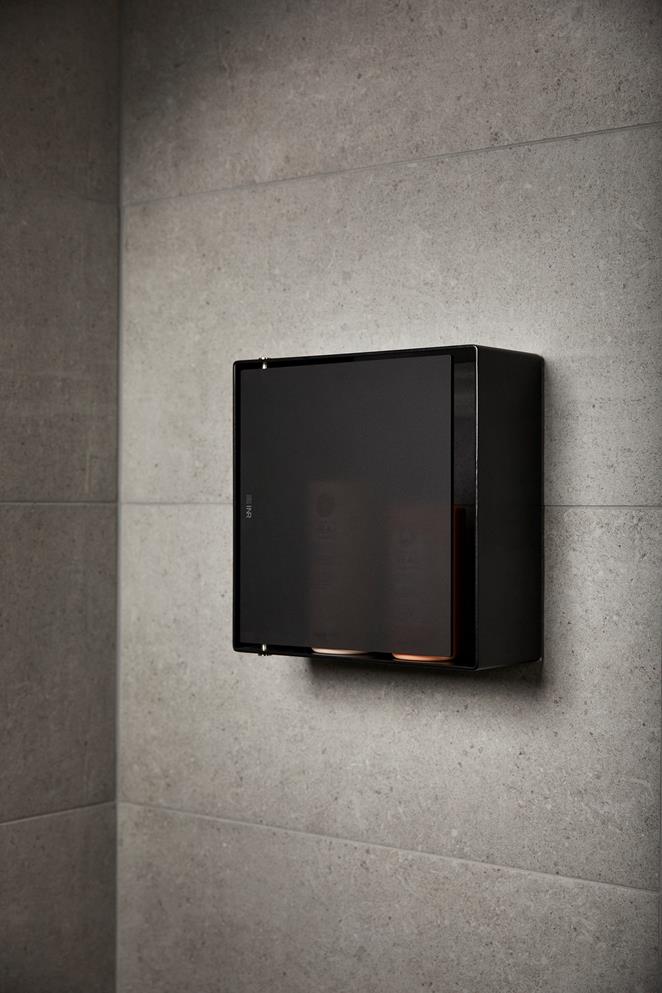 Suihkutilan säilytysratkaisu Casa, Matte Black.