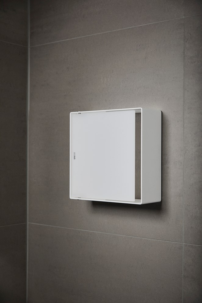 Suihkutilan säilytysratkaisu Casa, Matte White.