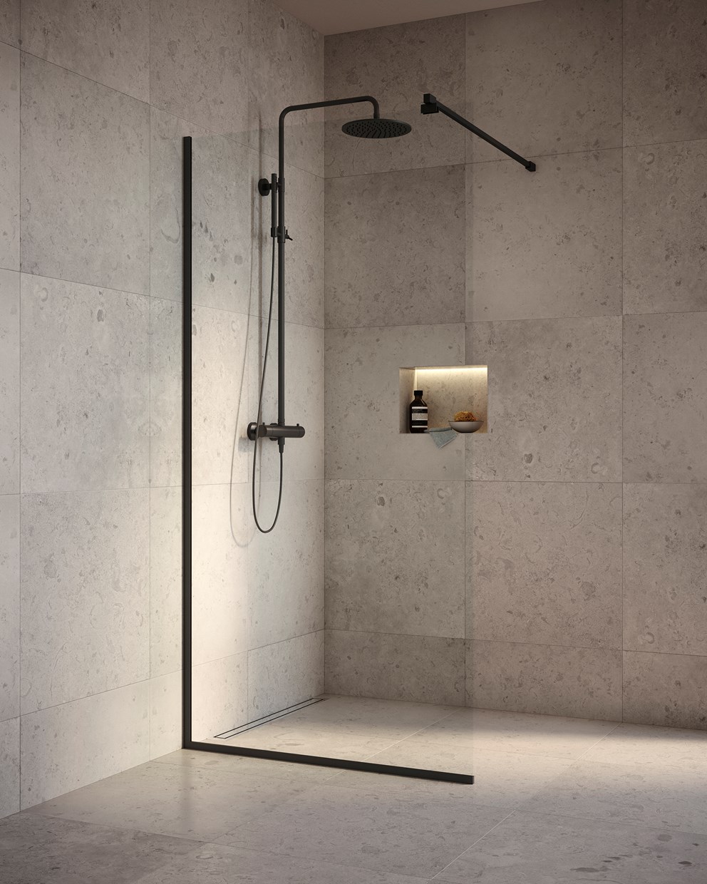 Suihkuseinä Arc 20 Frame