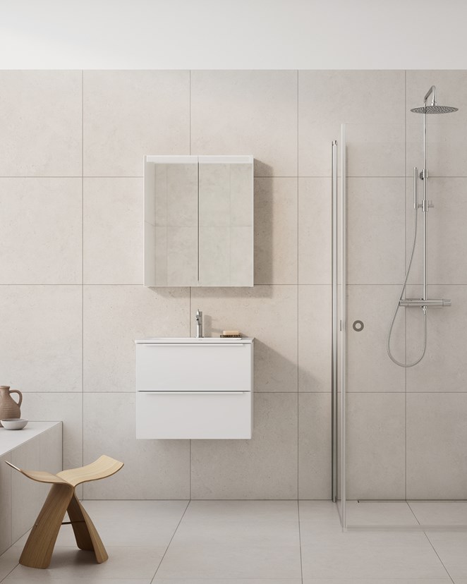 Allaskaappi Core Avant 60 Pure White