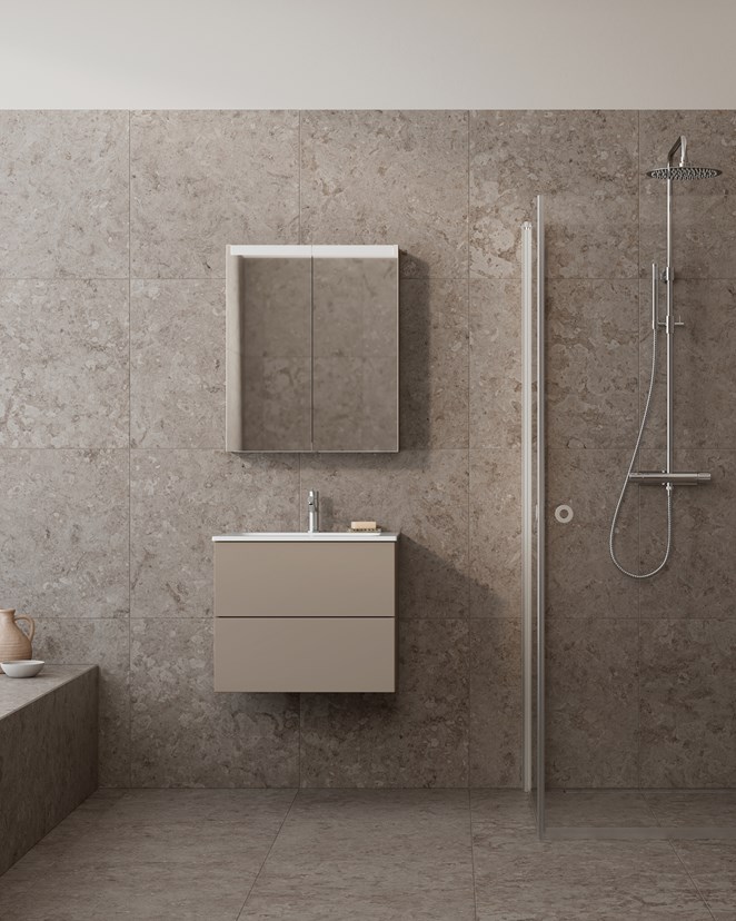 Allaskaappi Core Solid 60 Warm Clay